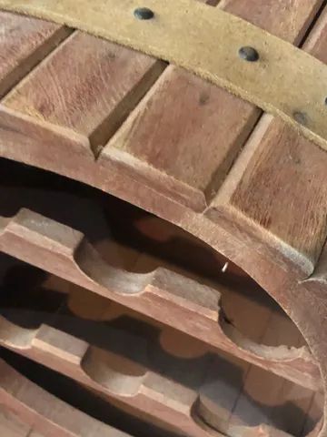 Adega para vinhos - madeira maciça  - Foto 2