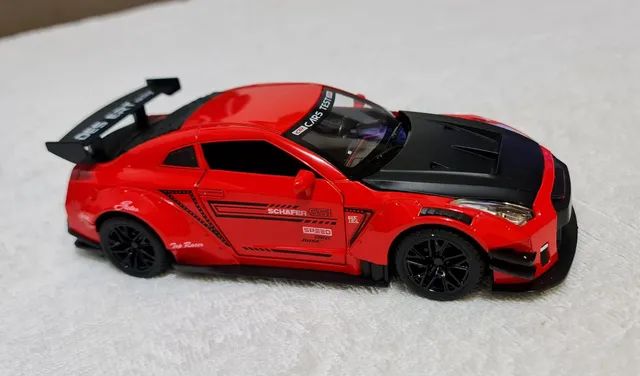 Carrinho miniatura Nissan GTR escala 1/24  - Foto 2
