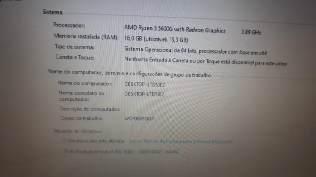 Kit Ryzen 5 5600G 16 gb ram