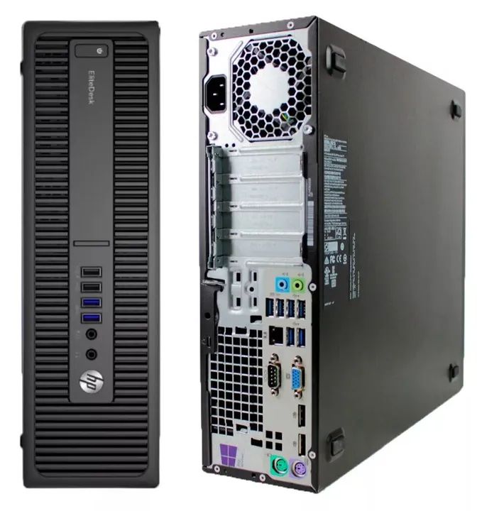 Computador Elitedesk 800 G1 Proc Intel I5 4° Família 8gb memória, 256gb SSD, 1tb HD, win10