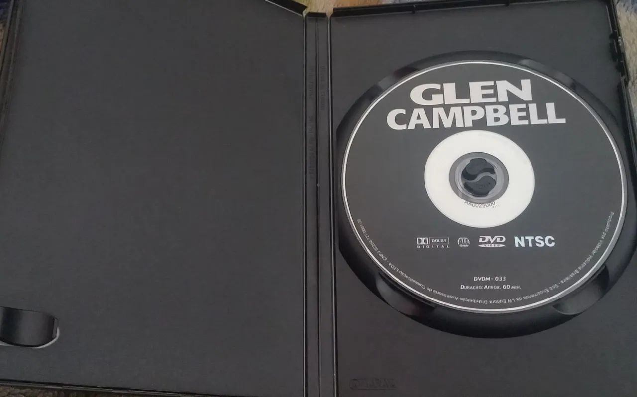Dvd Glenn Campbell (excelente estado/sem marcas) - Foto 4
