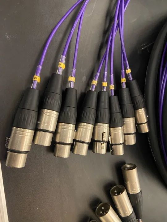 Multicabo Multivias Xlr 8 vias 10 Metros  - Foto 3