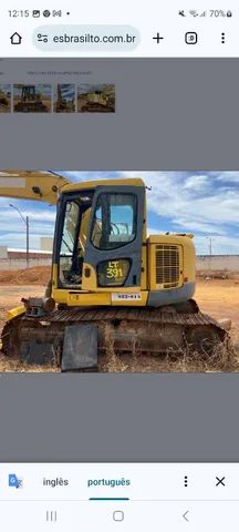 Escavadeira komatsu PC138... para peças - Foto 3