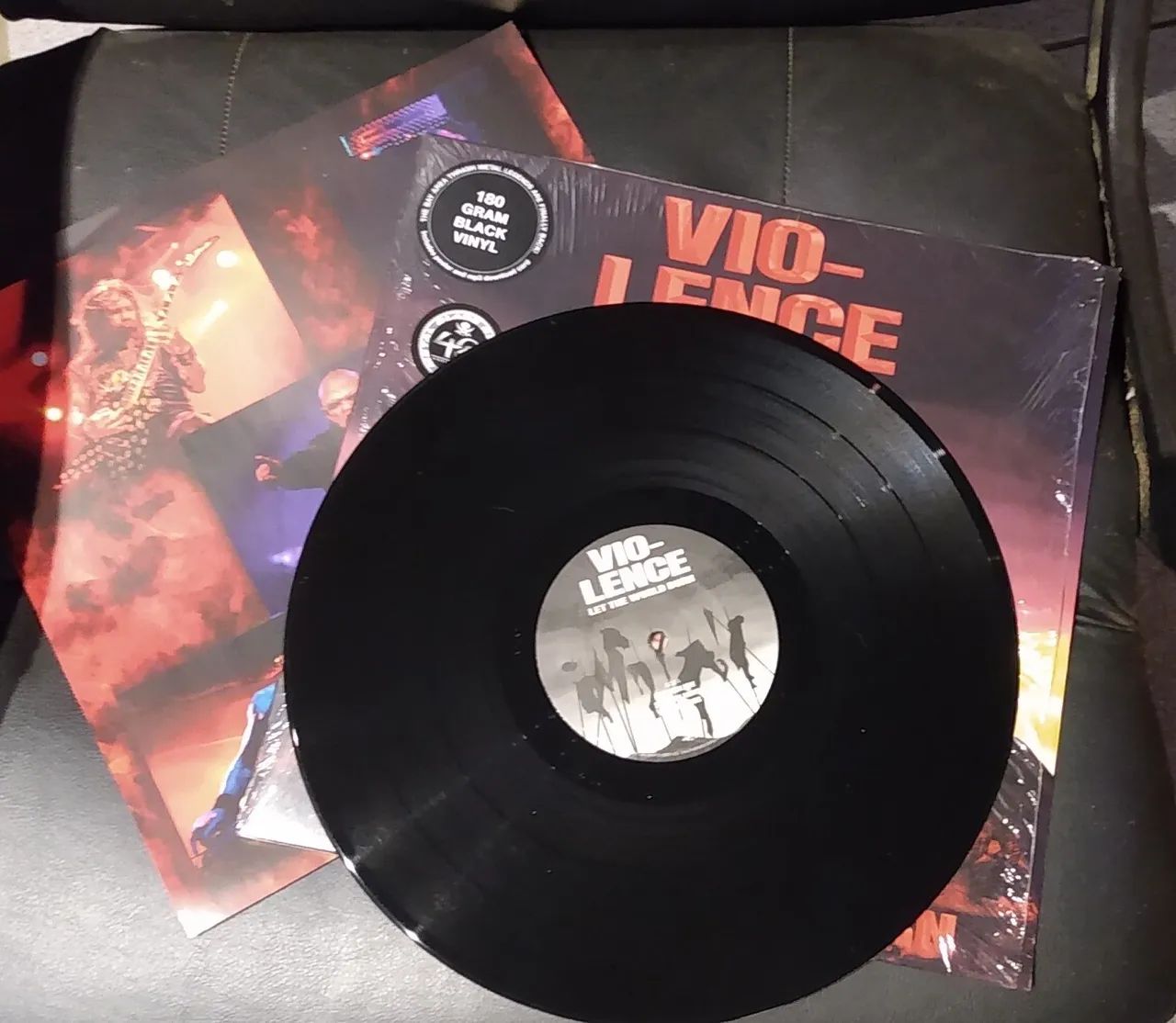 Vio-Lence - Let The World Burn Vinil LP Black 180g EUA - Foto 4