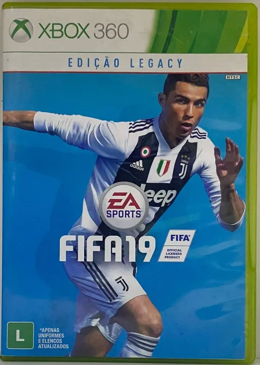fifa 19 xbox 360 original Jogos de Video Game no Brasil