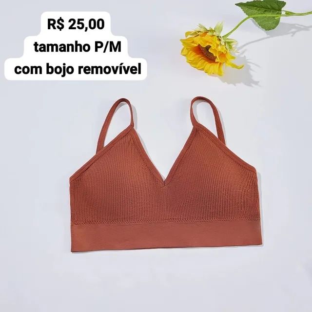 Sutiã lindos e maravilhosos super confortáveis tamanho P /M - Foto 3