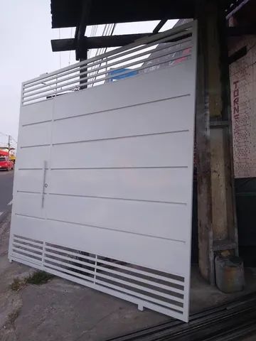 Portão galvanizado Show64842053220483123