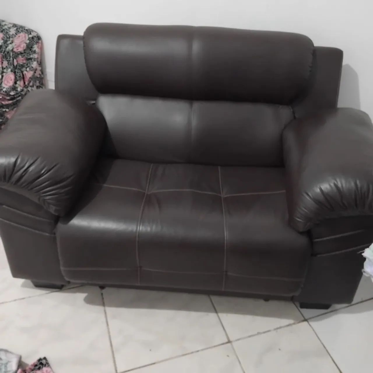 Sofá corino 2 e 3 lugar 