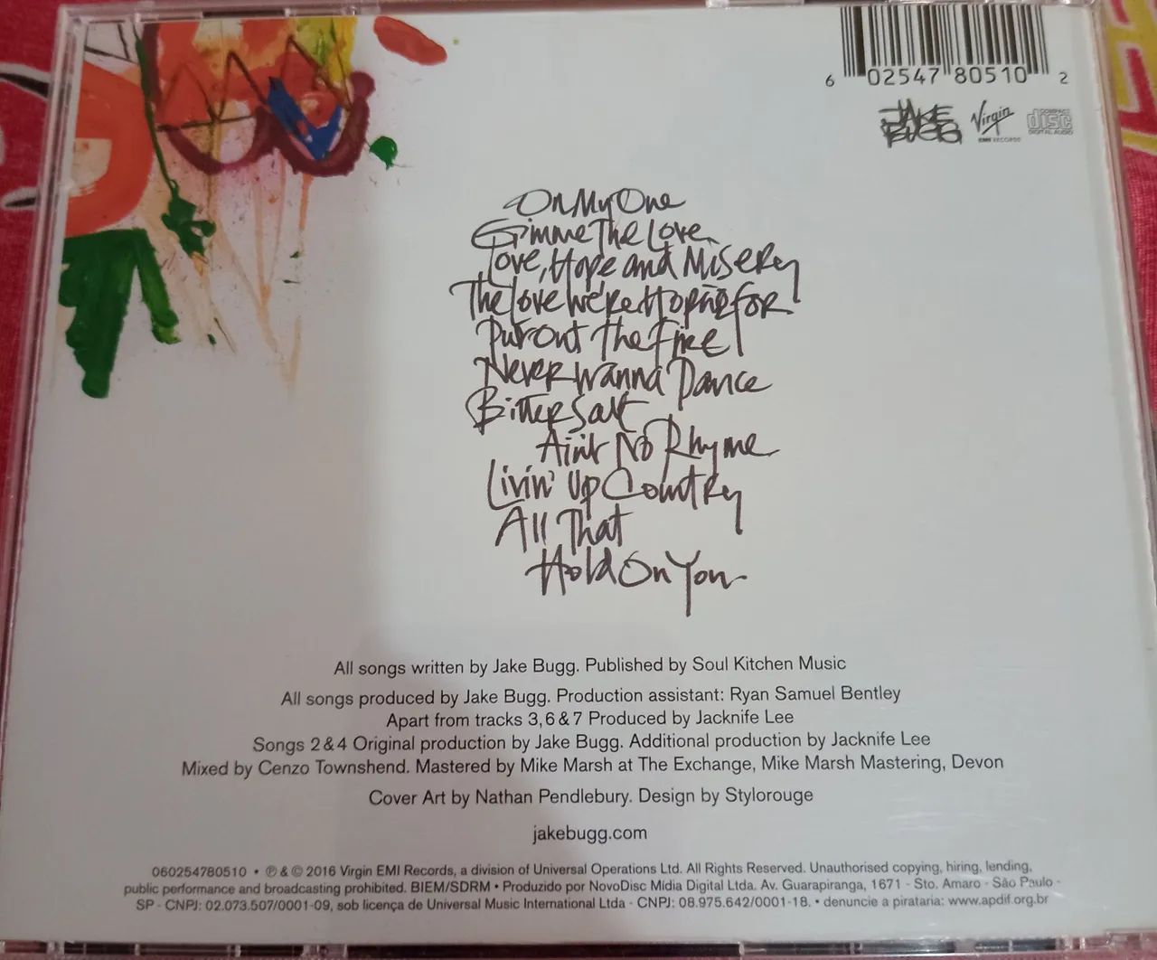 CD JAKE BUGG - ON MY OWN - Foto 2