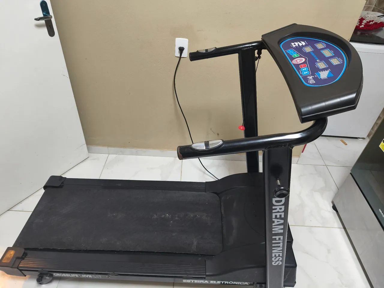 Esteira elétrica usada dream fitness funciona perfeitamente 900 ac cartão 