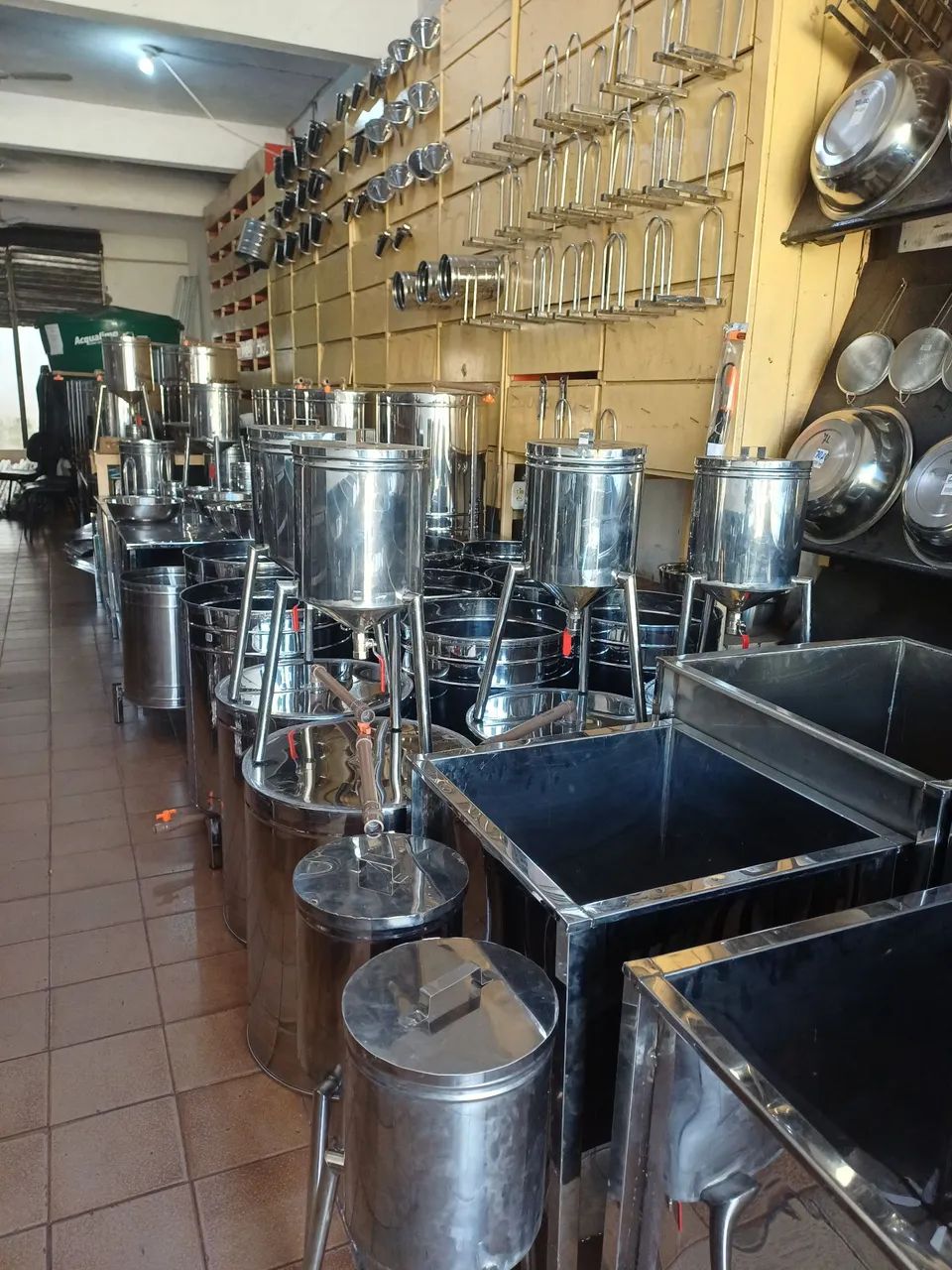 Tanques para ponto de açaí 