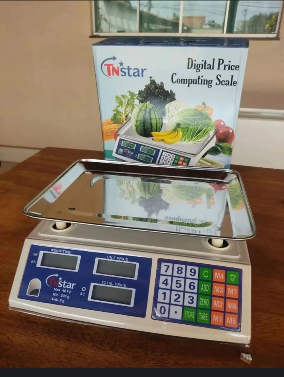 Balança de precisão pesa 2g ate 40kg novas comércal