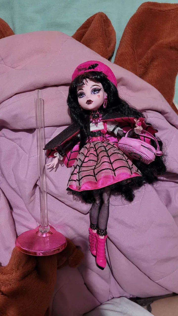 Draculaura collector haunt couture monster high especial de 10 anos - Foto 2