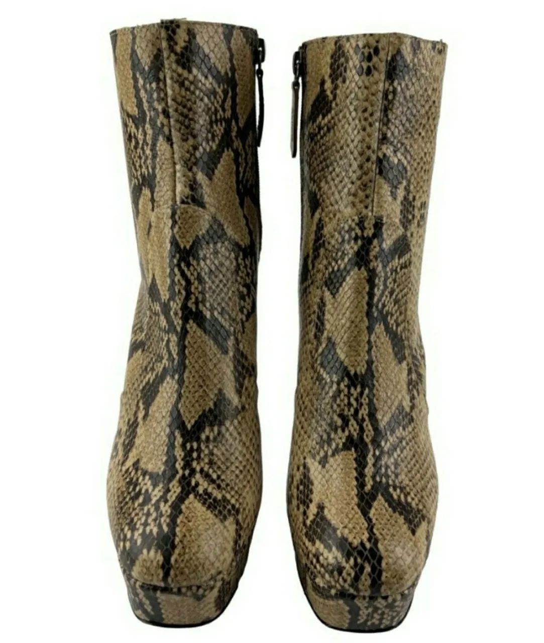 Bota de salto Snake Print Schutz  - Foto 4