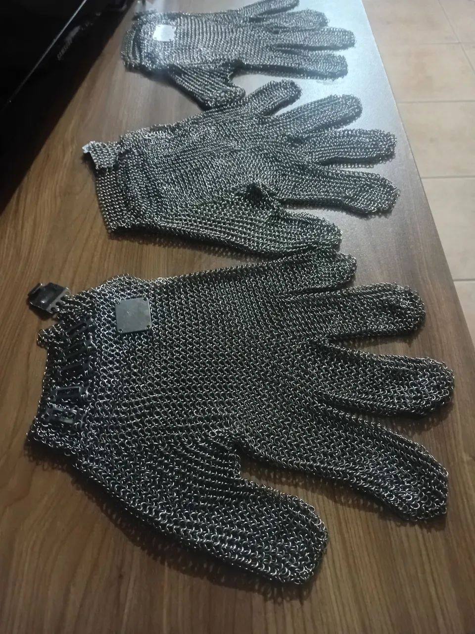 Luvas de aço pra Açougueiro 