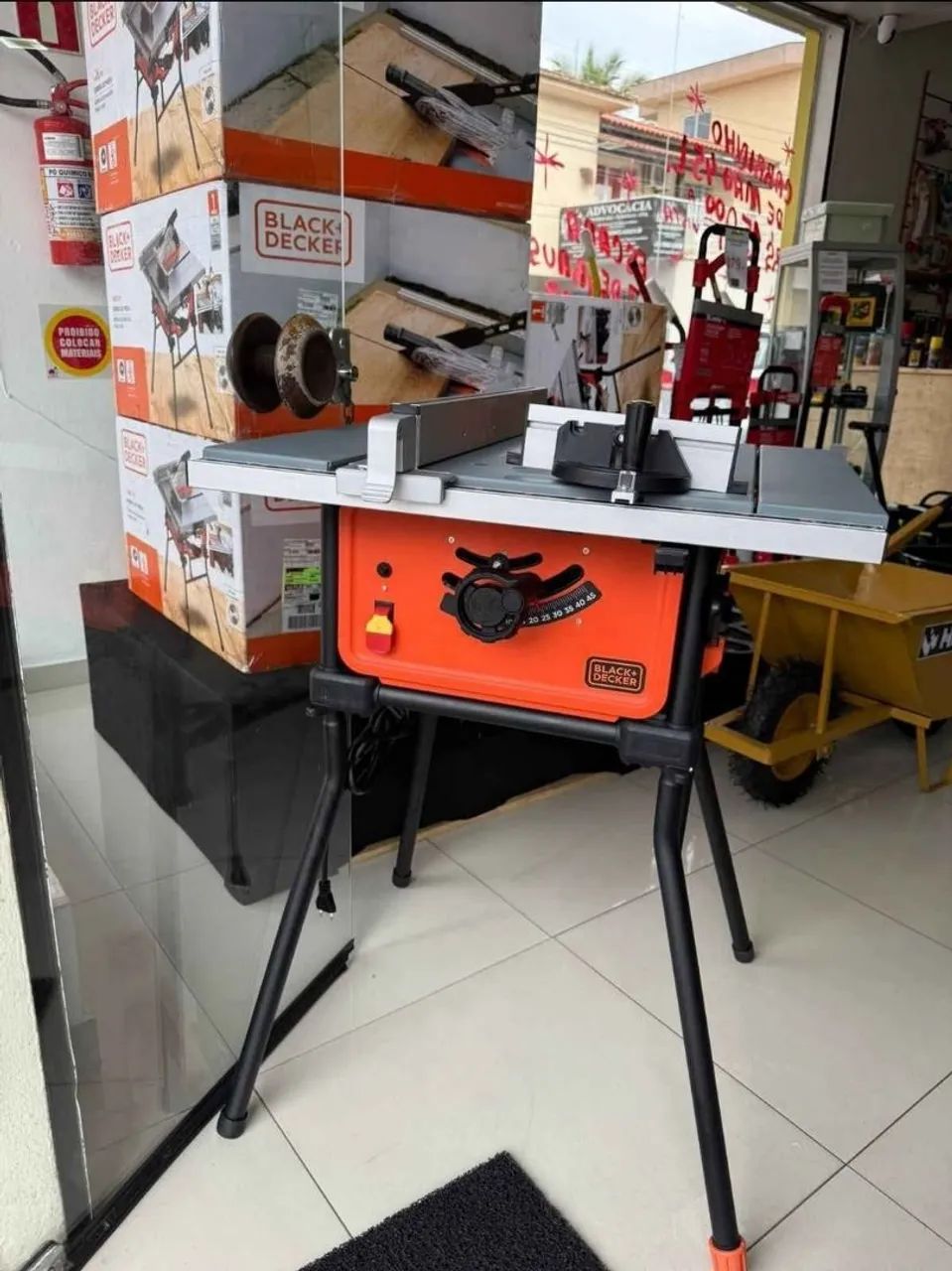 Serra Circular de Bancada Black&Decker