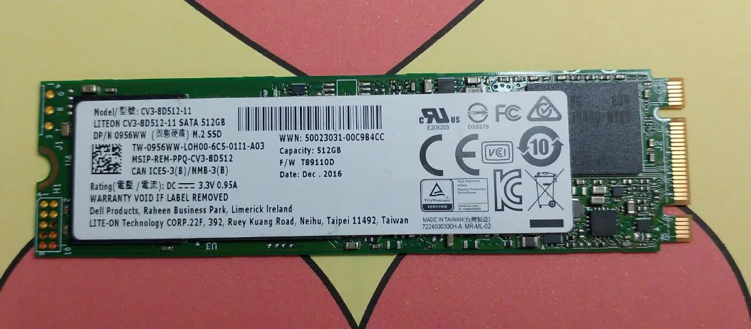 SS2 M.2 LiteOn 512GB Win10
