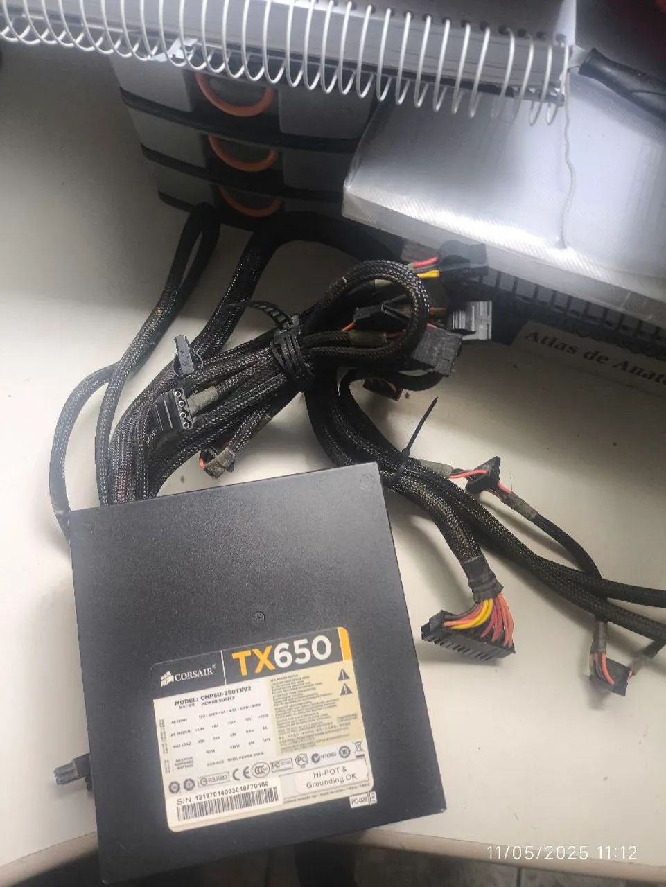 Fonte Corsair TX650 650W
