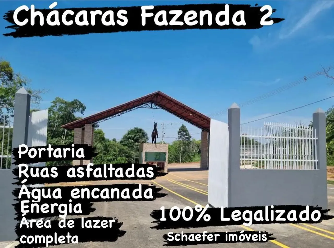 Chácaras da Fazenda 2 lotes com entrada parcelada