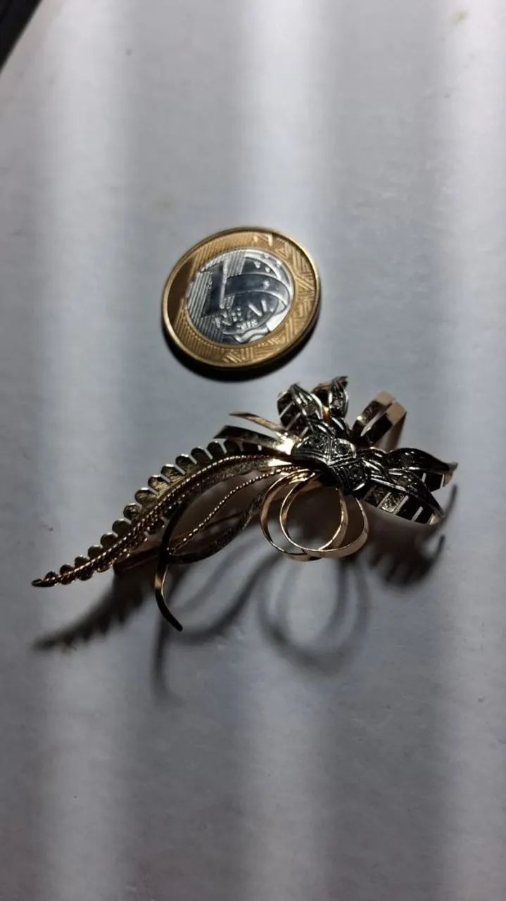 Broche antigo vintage  - Foto 4