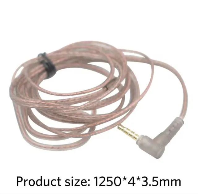 Cabo Kz Tipo C Sem Mic Para Fones Mod, Zsn Pro, etc.. - Foto 2