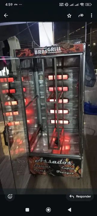 Equipamento para assar frango - Brasgrill