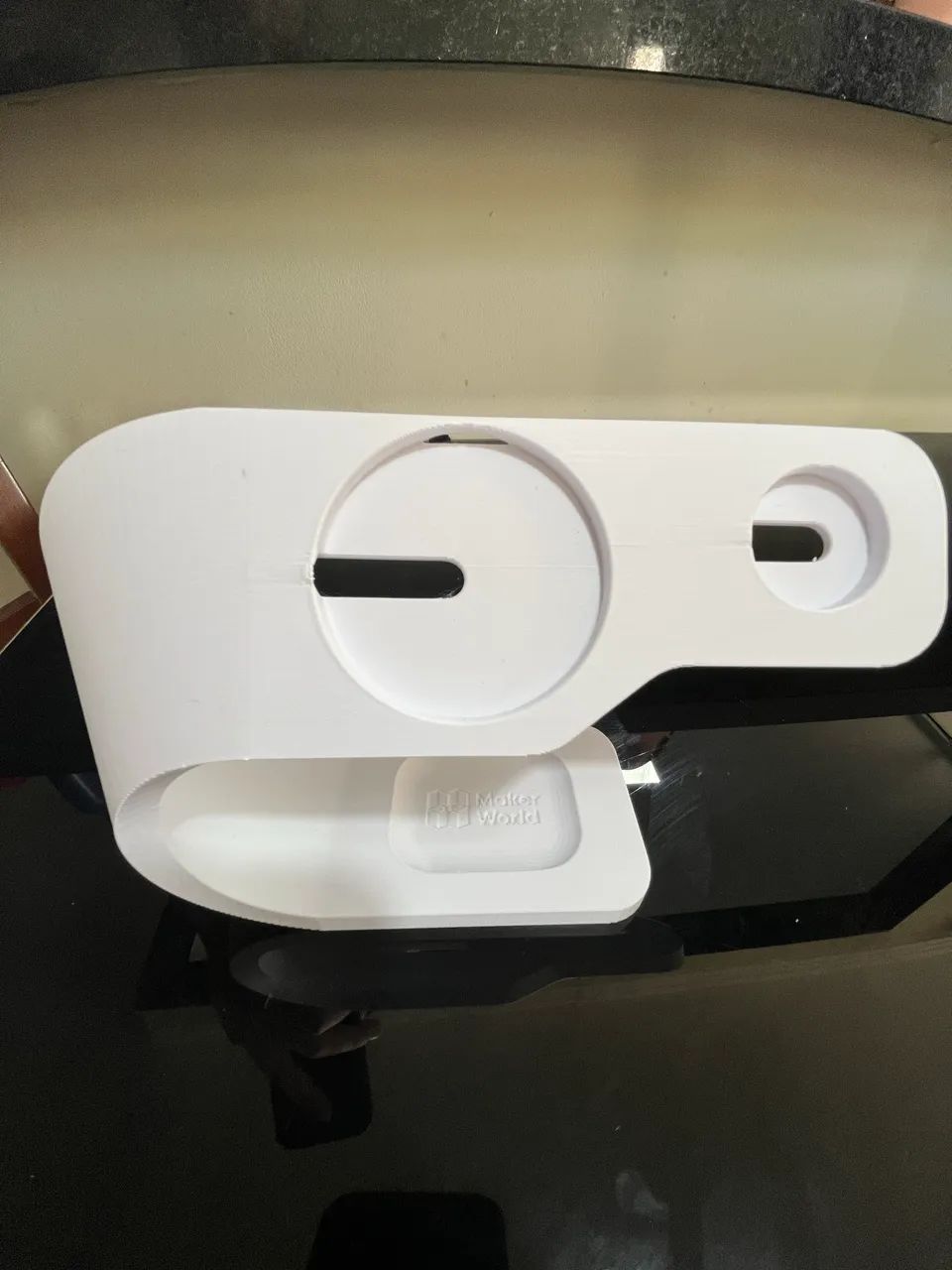 Suporte MegaSafe IPhone e Apple Watch ( sem cabos )