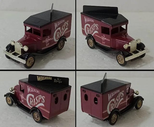 Miniatura Ford Model A Van Walker Crisps (Lledo Days Gone) - Foto 3