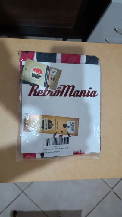 Camisa Regata Santa Cruz retrô (Retrô Mania)