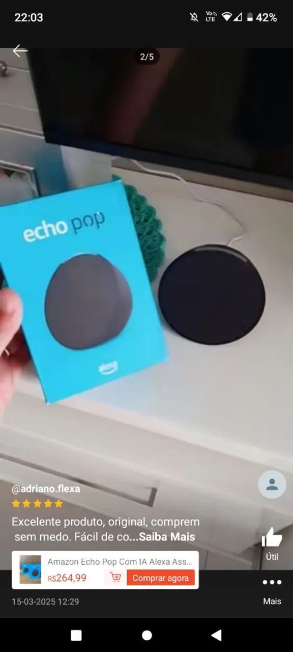 Echo Pop - Assistente Inteligente com Alexa