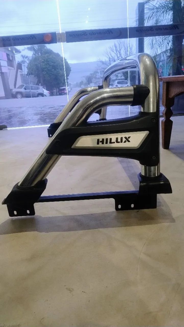 Original santo antonio Hillux cromado!