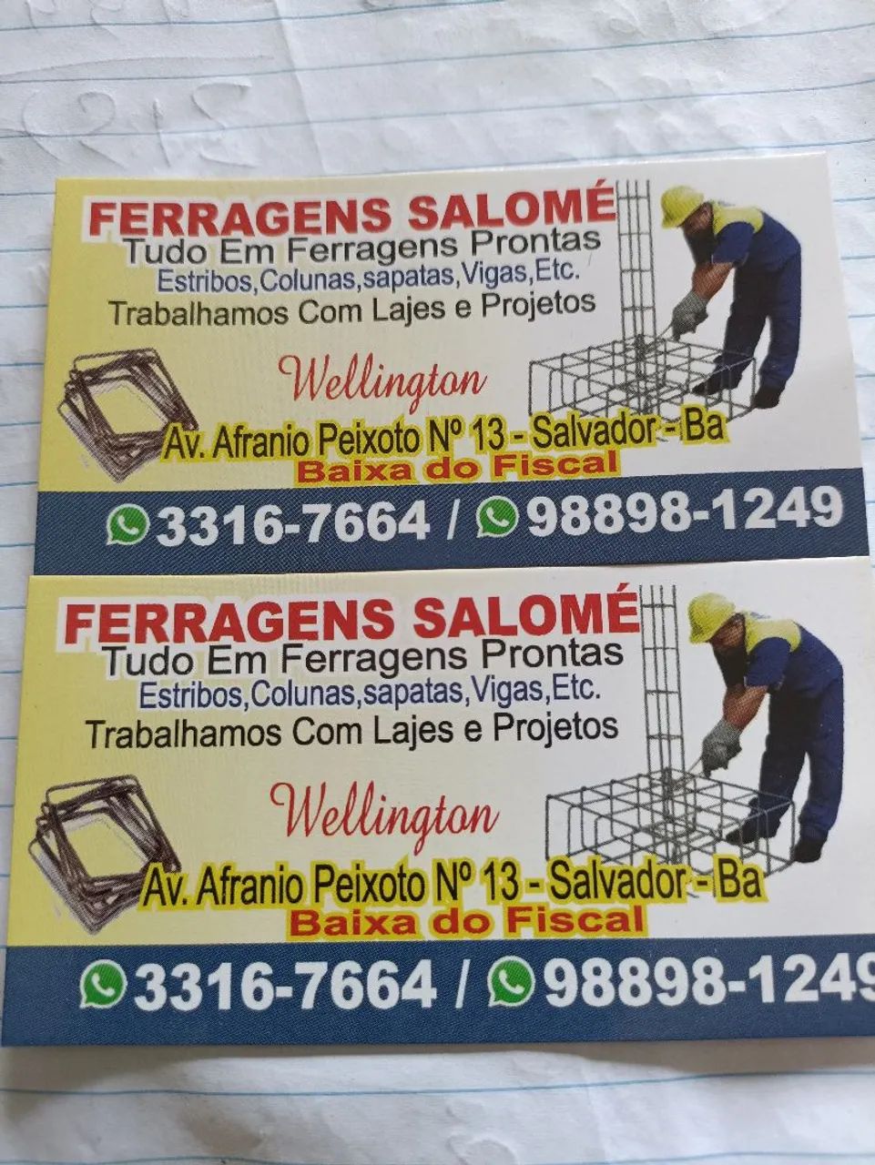 ferragem pronta 