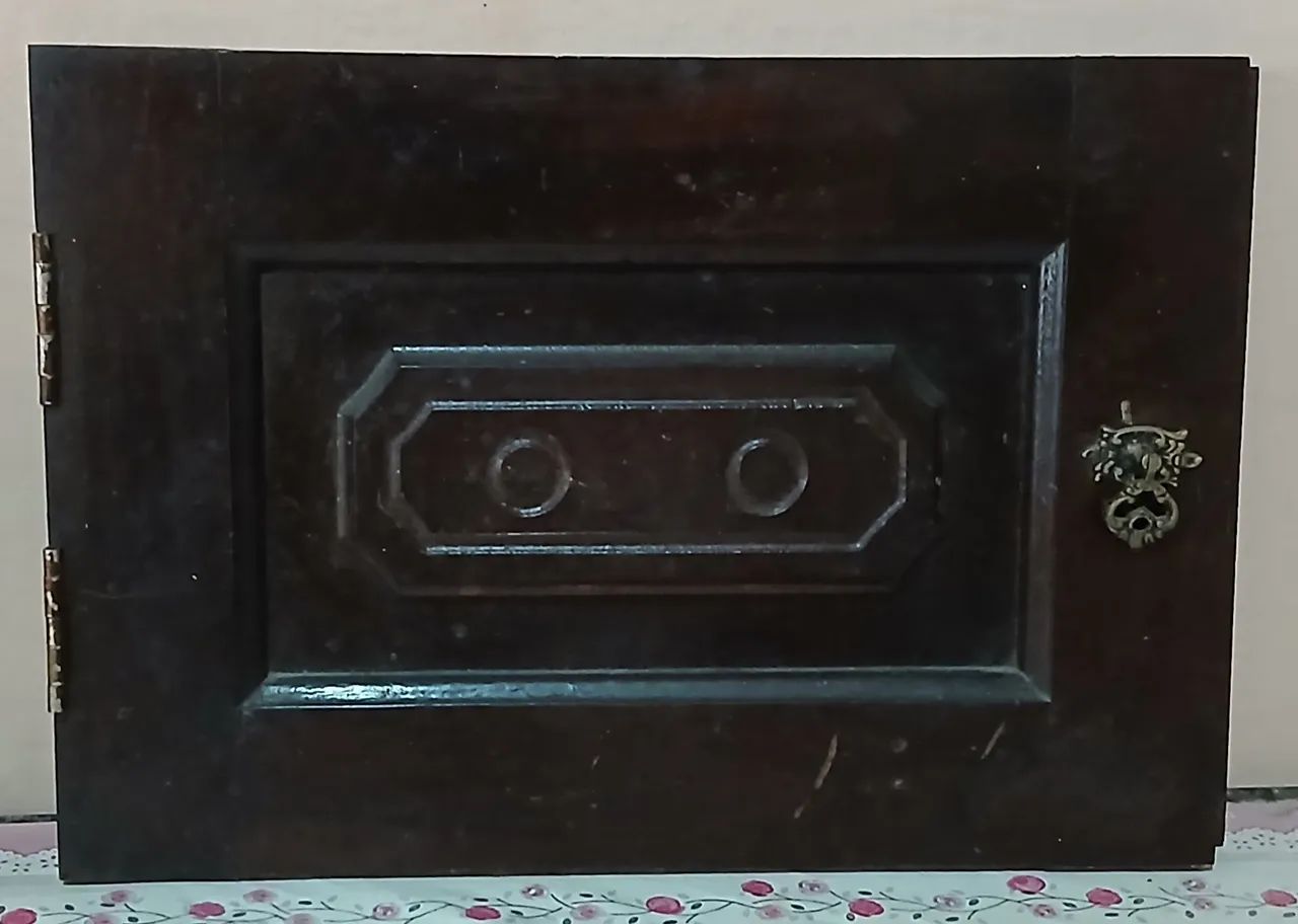 Kit com 2 pares de portas de armário década 70/80 - Foto 4