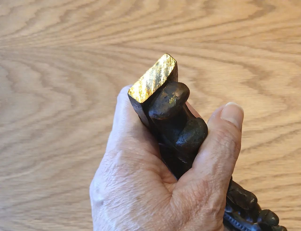 Decoracao rara antiga em metal nobre,1.2 kg cada,toda trabalhada. - Foto 4