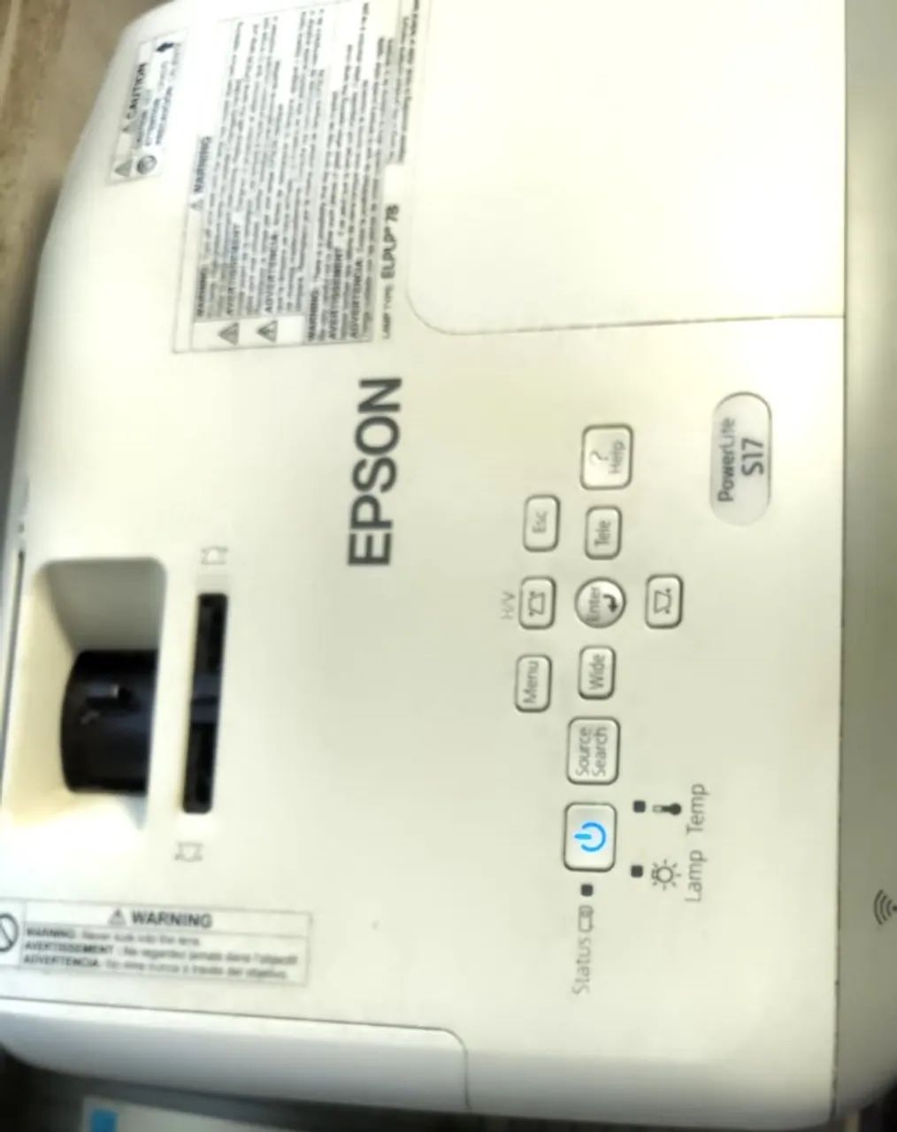 Projetor Epson Powerlite S17 - Foto 2