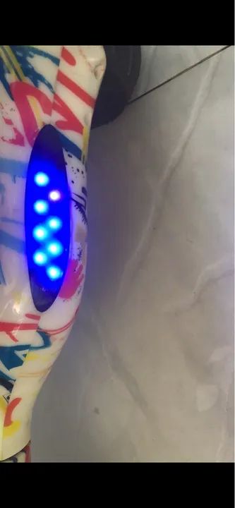 Hoverboard GRANDE - Skate elétrico usado - Foto 2