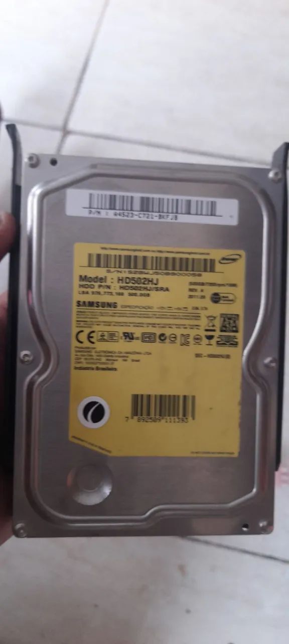 HD Interno Samsung 500GB Sata