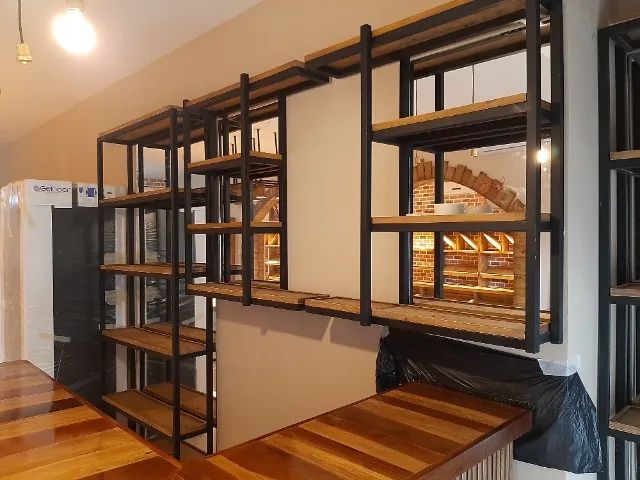 Prateleiras de madeira para comércio, mercado, distriduidoras e produtos naturais - Foto 3