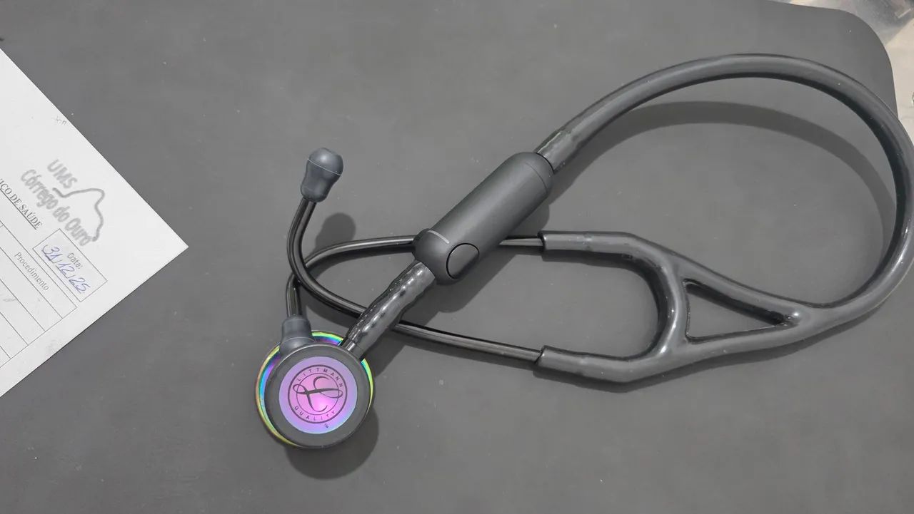 Estetoscópio Littmann IV Core Digital (Rainbow black)