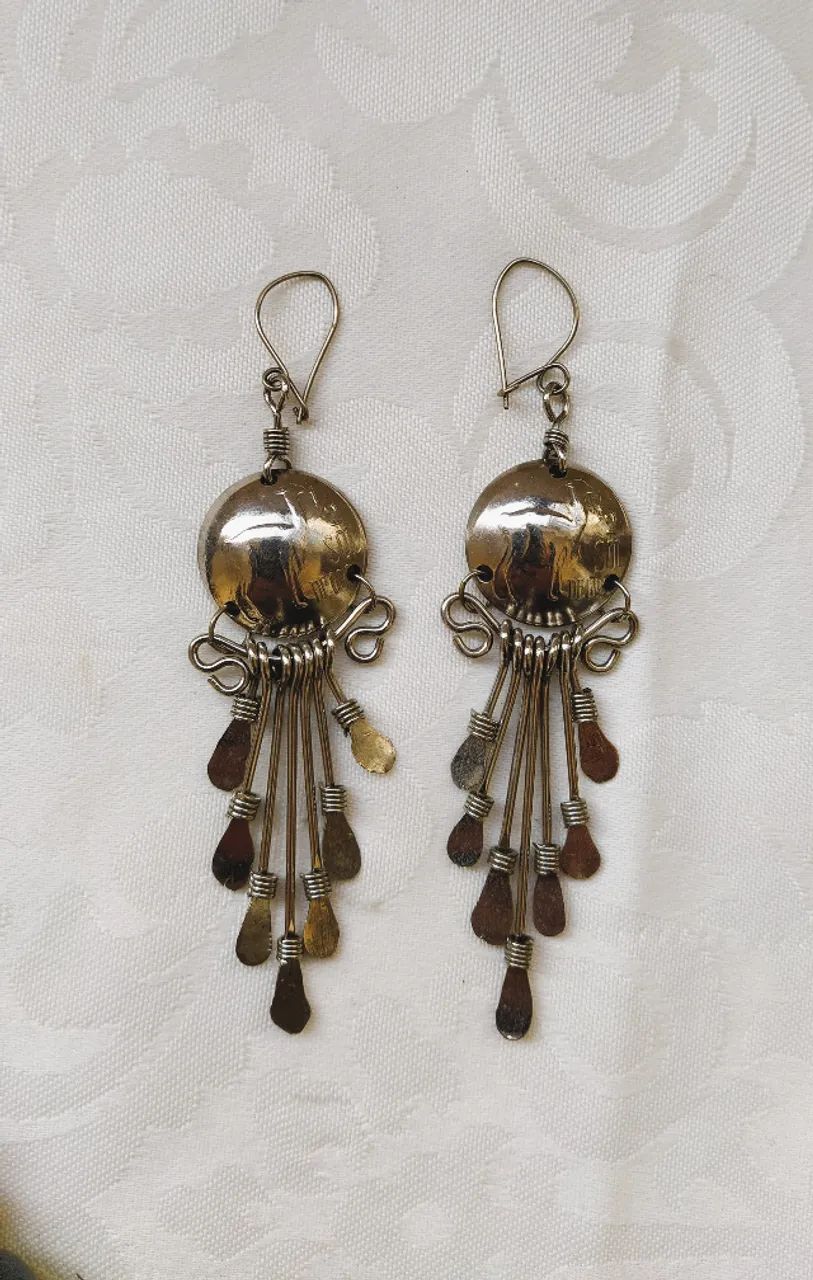 Brinco Peruano Vintage Sol-de-Oro