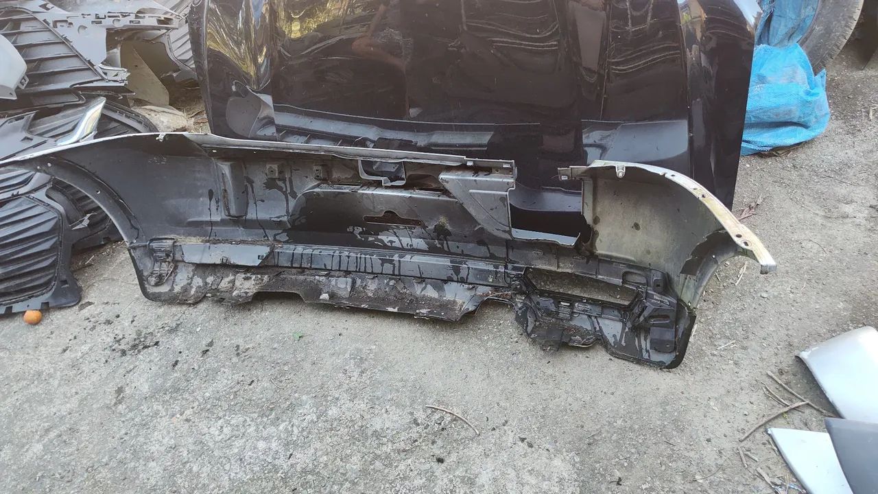 Parachoque traseiro crossfox original Volkswagen - Peças para