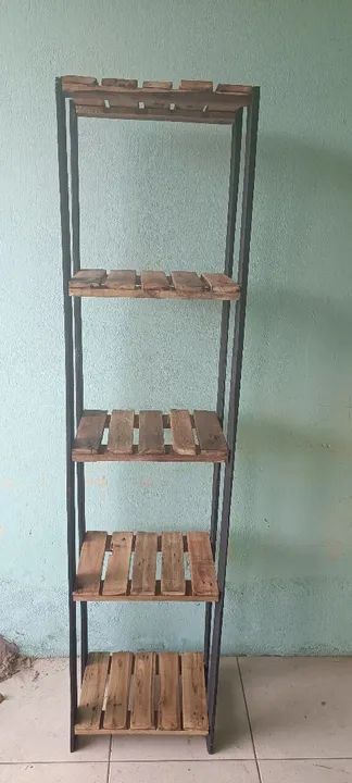 Estante de palete com 5 prateleiras  - Foto 3