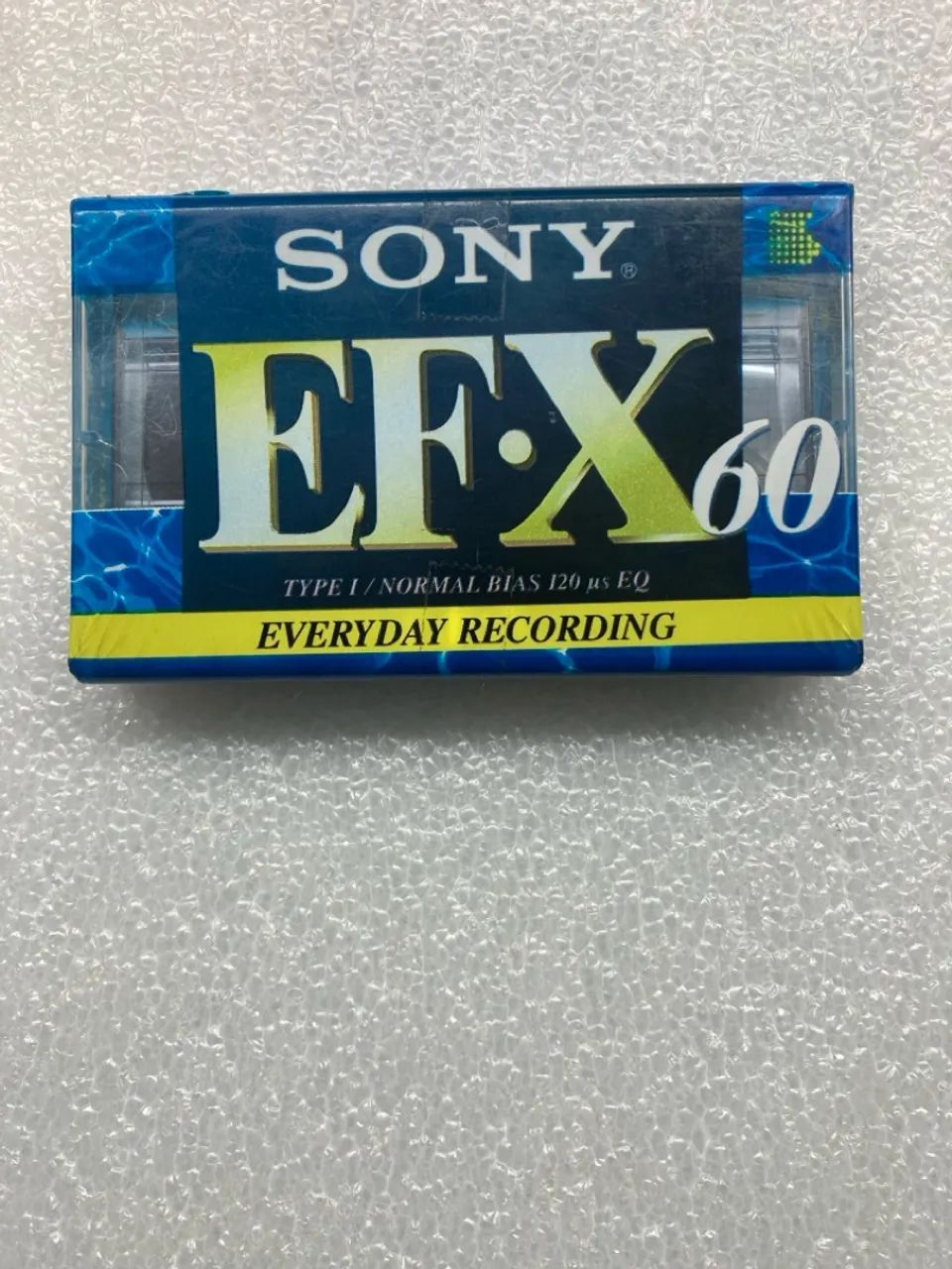 Fita Cassete Sony EF?X 60 lacrada  - Foto 3