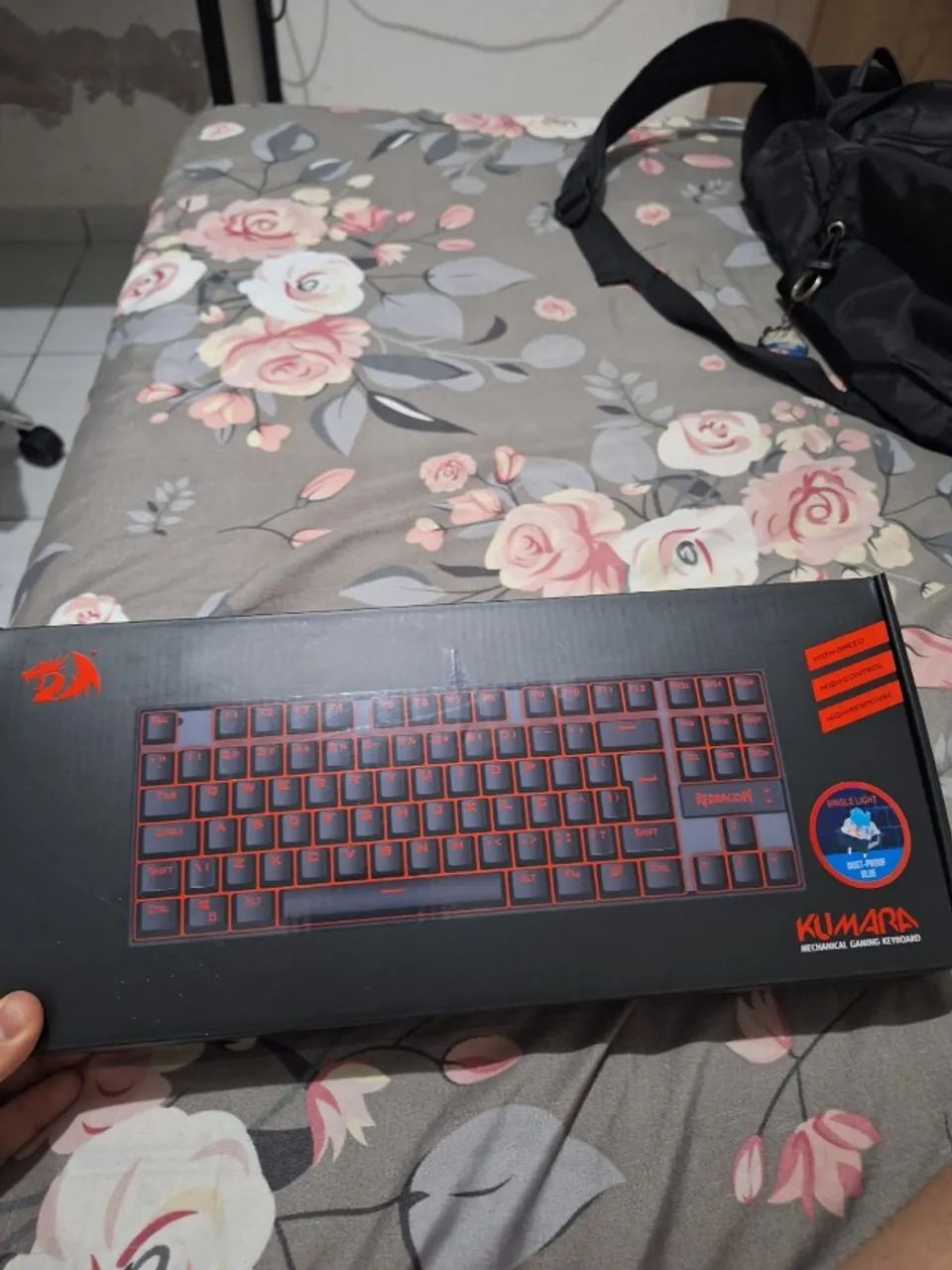 Teclado Gamer Kumara Red Dragon - Foto 3