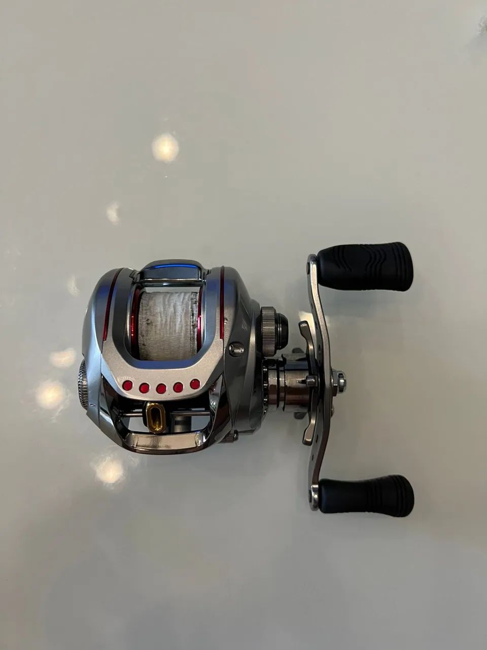 Carretilha Daiwa Zillion 100 SHLA 7.1:1 - esquerda - japonesa  - Foto 4