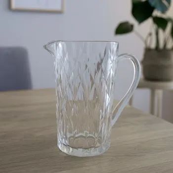 JARRA VIDRO DIAMANTE 1L<br>REF: GL7670<br> - Foto 2