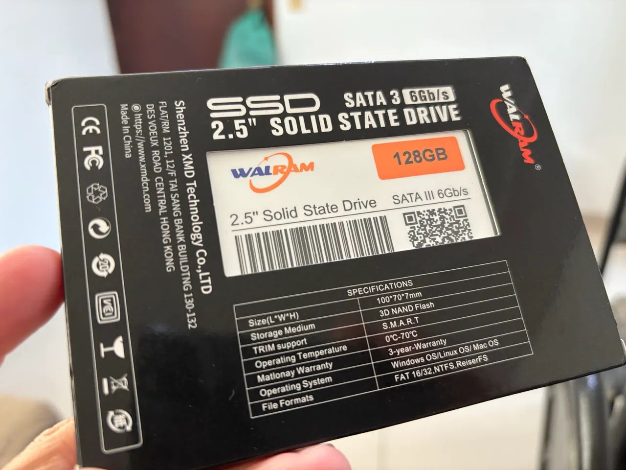 Ssd 128 gb ( walran ) com windows 10 - novo