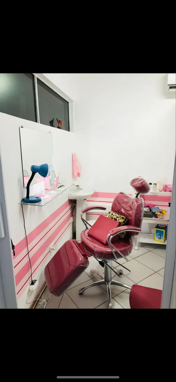 Cadeira maca cabeleireiro 