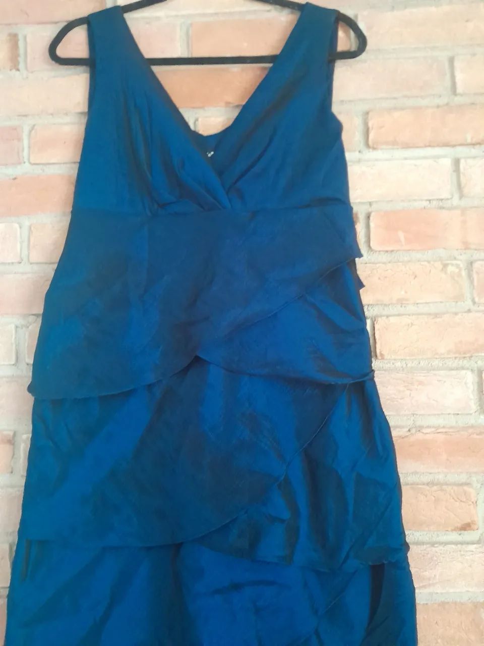 Vestido festa tafeta