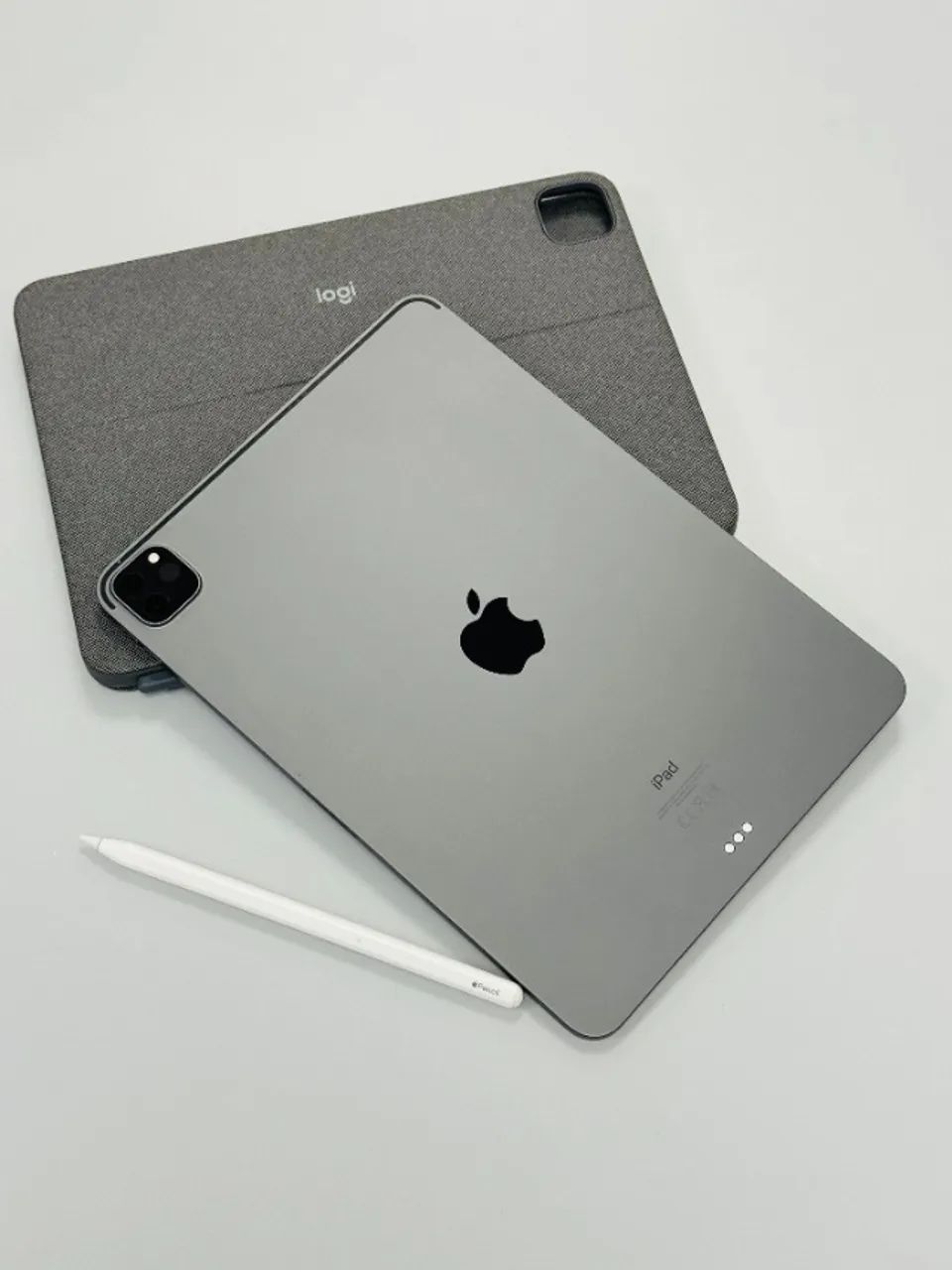 交渉OK新品M1 iPad Pro 256GBシルバー+Apple Pencil OPORTUNIDADE! iPad Pro M1 Kit Completo (Pencil + Combo Touch) - R